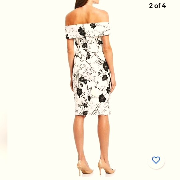 FINAL BLOW OUT! Womens Calvin Klein off shoulder dress - Picture 3 of 13